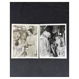 Pair of Shirley Mills signed photos