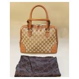 Gucci GG Canvas dome handbag