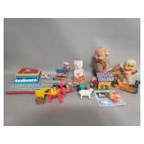 Group of vintage toys