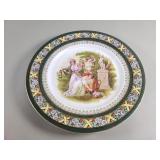 Royal Vienna Czechoslovakian porcelain plate