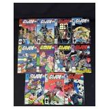Lot of 11 vintage G.I. Joe comic books