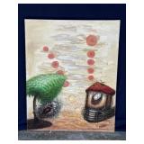 Helga Schweininger signed oil painting