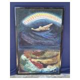 Helga Schweininger signed oil painting