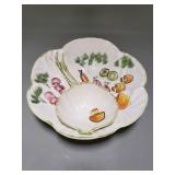 Vintage Los Angeles Pottery Co. hand-decorated