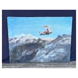 Helga Schweininger signed oil painting