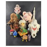 Group of vintage toys