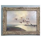 Wilfred Bailey signed oil on canvas painting