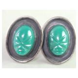 Sterling silver Cortes Mexico cufflinks