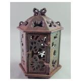 Vintage cast iron lantern