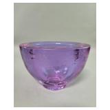 Vintage Fire and Light art glass vase