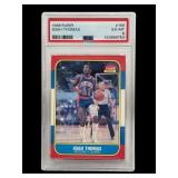 1986 Fleer Isaiah Thomas rookie card PSA 6
