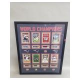 Boston sports "World Champions" framed sports