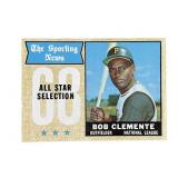 1969 Topps Roberto Clemente baseball card