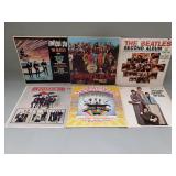Group of vintage Beatles  LP records, Sgt. Peppers
