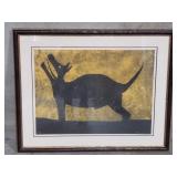 Signed lithograph
