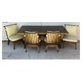 MCM Japanese Otsuka dining table & chairs