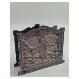 Antique Victorian style silver plate  letter