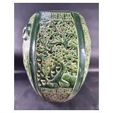 Vintage chinese glazed ceramic garden stool