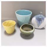 Group of pottery,vase, planter, Alamo pottery,