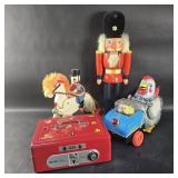 Group of vintage toys