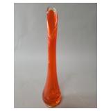 Vintage Viking hand blown glass vase