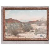 Washburn "Where The Desert God Dwells" lithograph