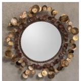 Curtis Jere "Raindrops" wall decoration mirror