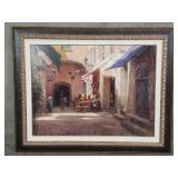 Signed Leonard Wren "Light of Provence" print,