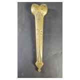 Art Nouveau brass sheath