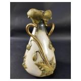 Art Nouveau Amphora porcelain vase