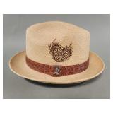 Carlos Santana "Sacred Fire" Panama fedora