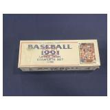 1991 Upper Deck factory sealed complete baseball