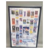 Vintage framed 1991 "Super Tickets" poster