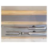 German made by Robert Welch steak knife carving