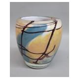 Vintage signed John Gerletti hand blown glass