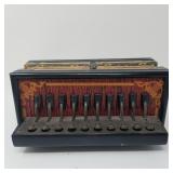 Antique diatonic accordion button box