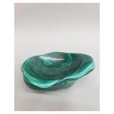Vintage malachite bowl