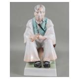 Hand painted porcelain figure