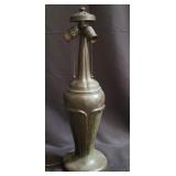 Handel Art Nouveau bronze table lamp