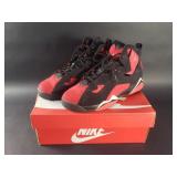 Jordan true flight black/university red sneakers