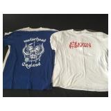 T-shirts Heavy Metal bands and Skateboards