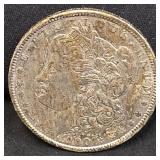1900 Morgan silver dollar coin