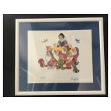 Disneyï¿½s "Snow White" artist Bill Justice signed