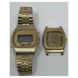 Pair of watch and 14k gold filled Hamilton watch