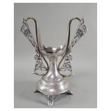Victorian silver plate epergne frame