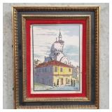 Vintage signed and numbered lithograph