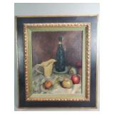 Signed V. Smith Impressionist-style oil on canvas
