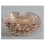 Vintage Barovier & Toso style "Zebrati" Murano