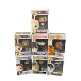 Lot of seven Funko Pop!