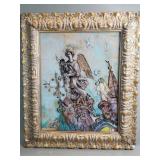 Vintage mixed Media Murray Silsby painting